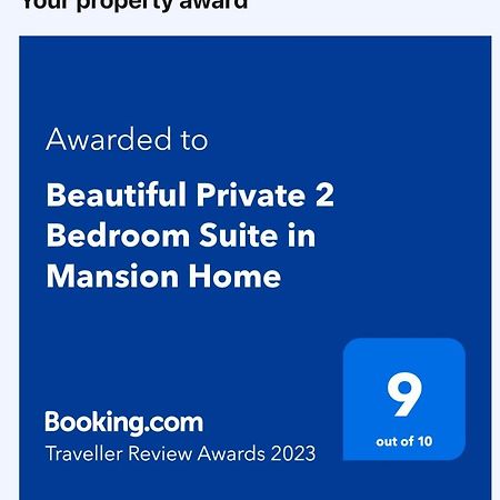 Beautiful Private 2 Bedroom Suite In Mansion Home With Free Parking Brighton Kültér fotó
