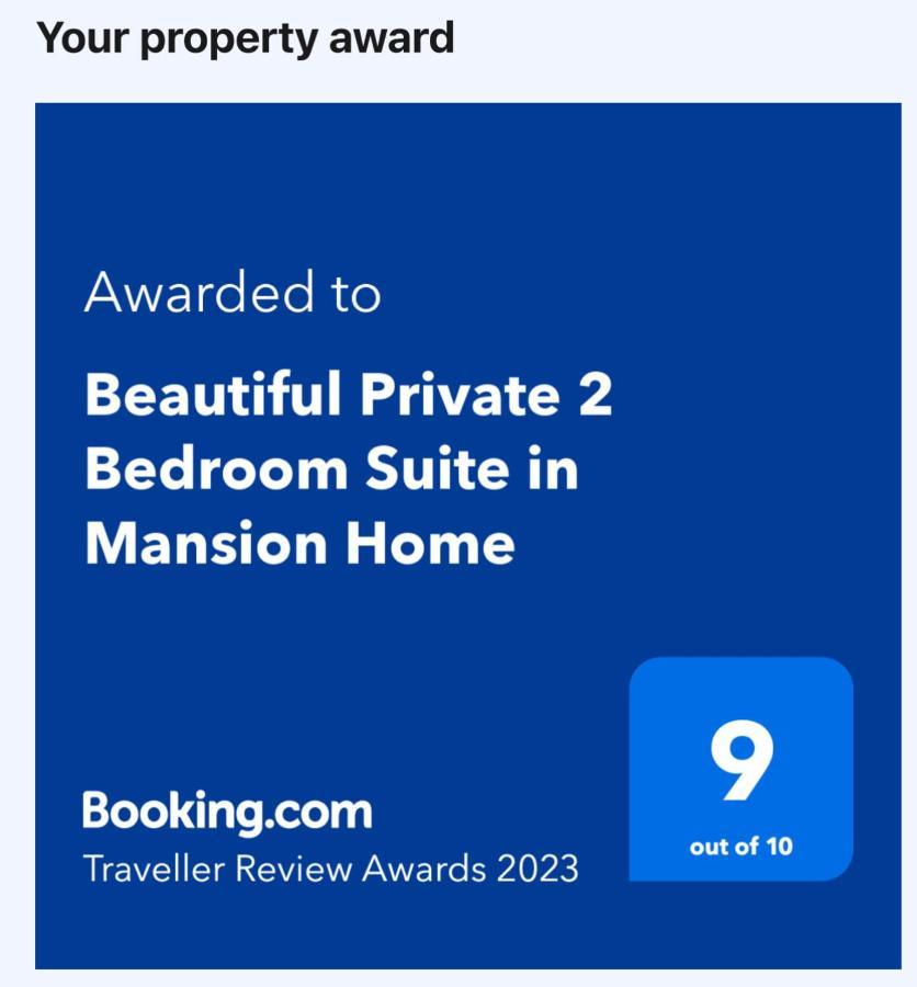 Beautiful Private 2 Bedroom Suite In Mansion Home With Free Parking Brighton Kültér fotó
